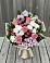 Букет цветов из: Альстромерии, Гвоздики, Розы и Хризантемы в Медвенке