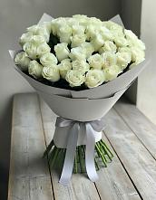 Букет 35 Белых роз в Медвенке