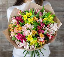 Букет цветов из:  Альстромерии #REPLACE_PRED# Медвенке
