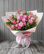 Букет Розовый кустик в Медвенке