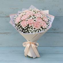 Букет цветов из:  Гвоздики #REPLACE_PRED# Медвенке