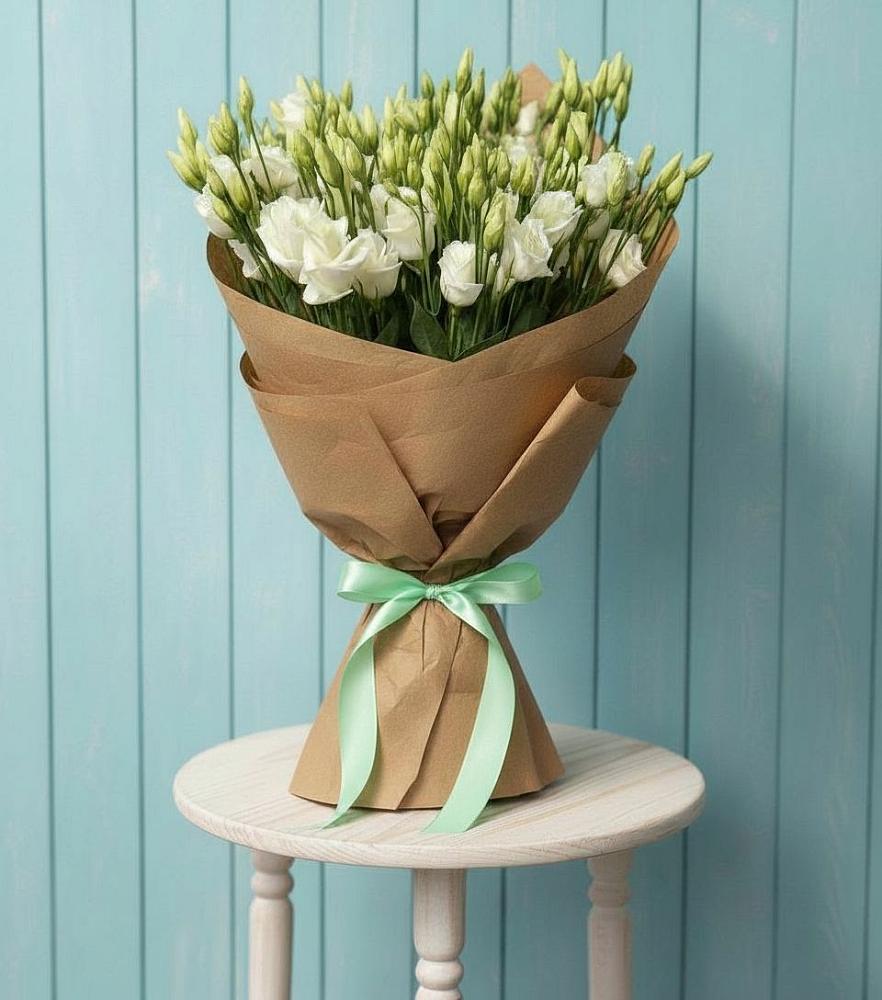 Букет цветов из: Лизиантусы в Медвенке