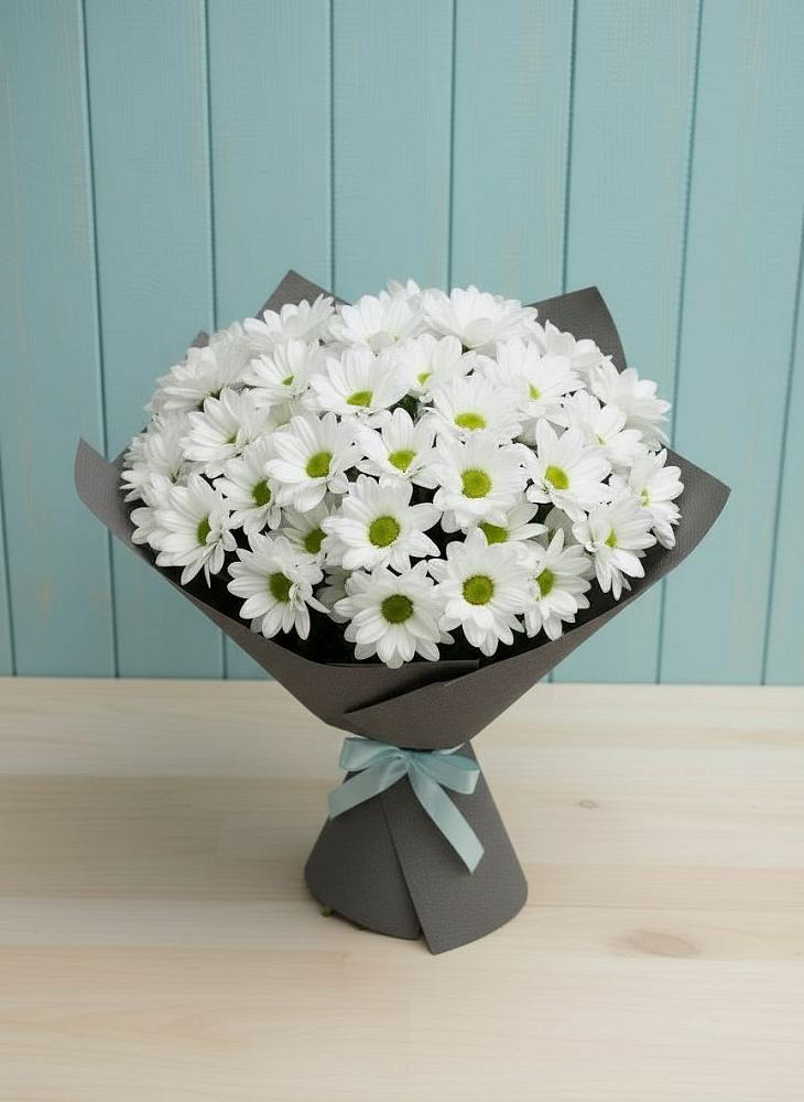 Букет цветов из: Хризантемы в Медвенке