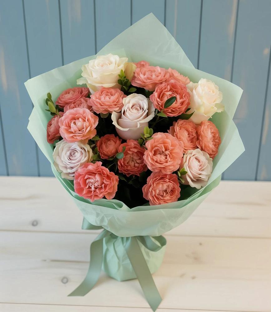 Букет цветов из: Розы в Медвенке