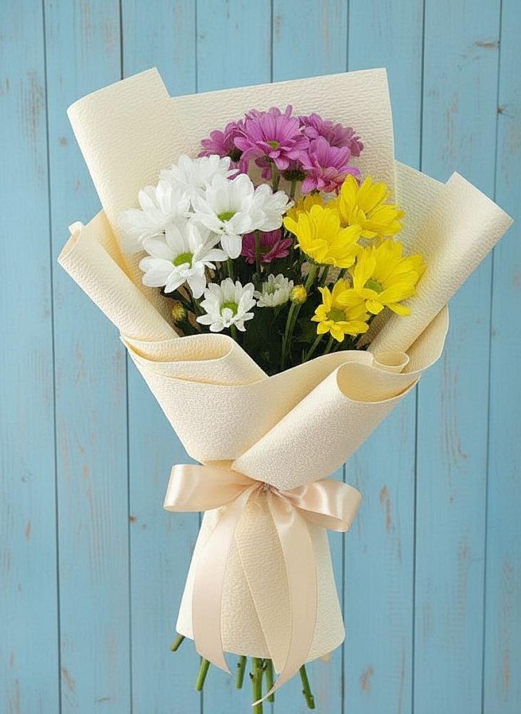 Букет цветов из: Хризантемы в Медвенке