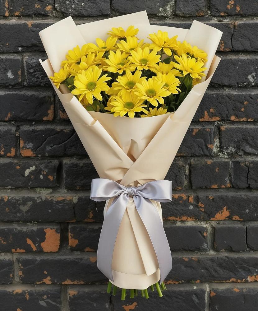 Букет цветов из: Хризантемы в Медвенке