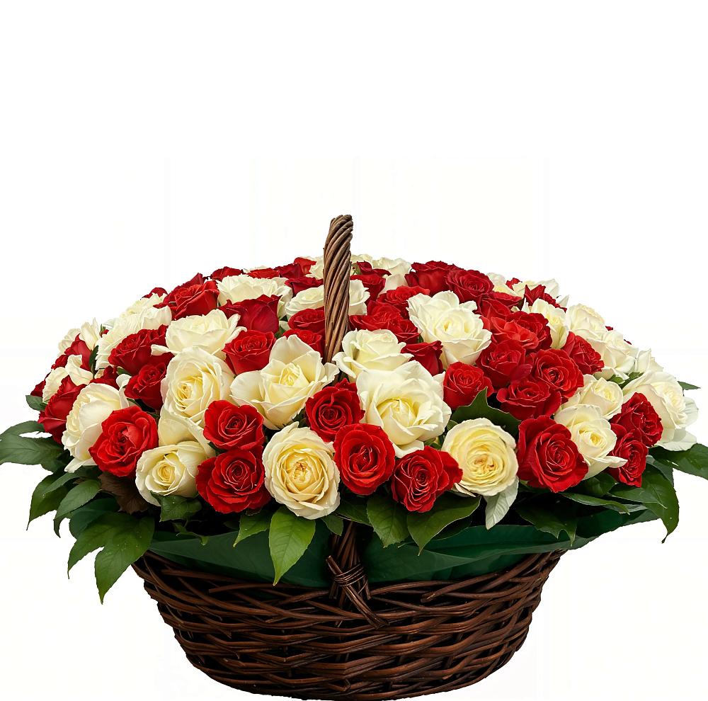 Премиум букет из: Розы в Медвенке