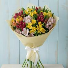 Букет цветов из:  Альстромерии #REPLACE_PRED# Медвенке