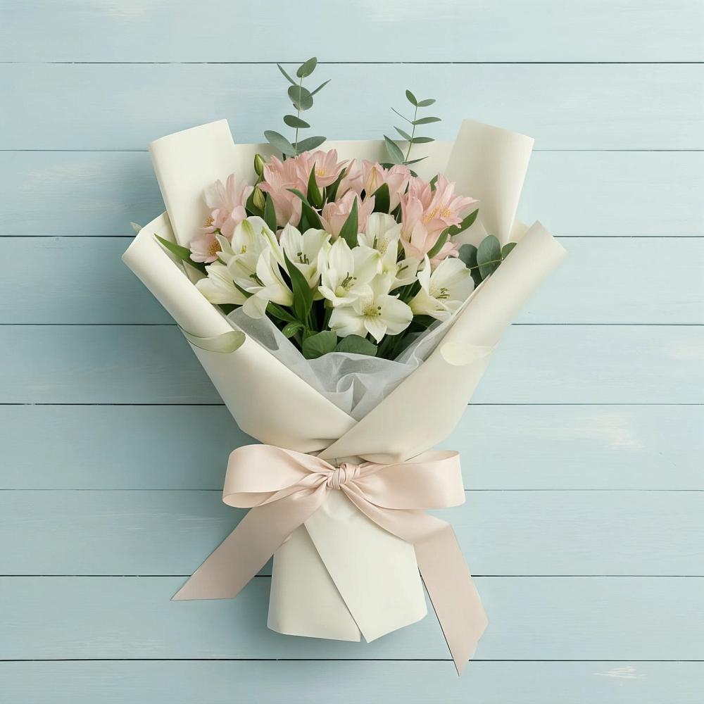 Букет цветов из: Альстромерии в Медвенке