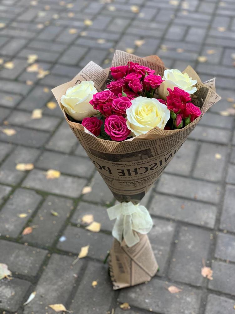 Букет цветов из: Розы в Медвенке
